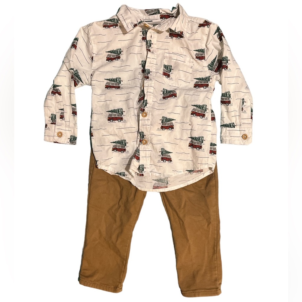 Size 18-24M Camping Dress Set